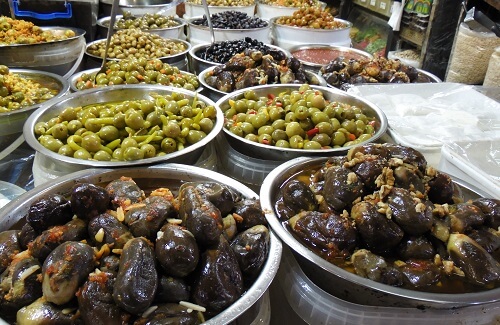 Markt in Nablus - Wandelreis Palestijnse gebieden